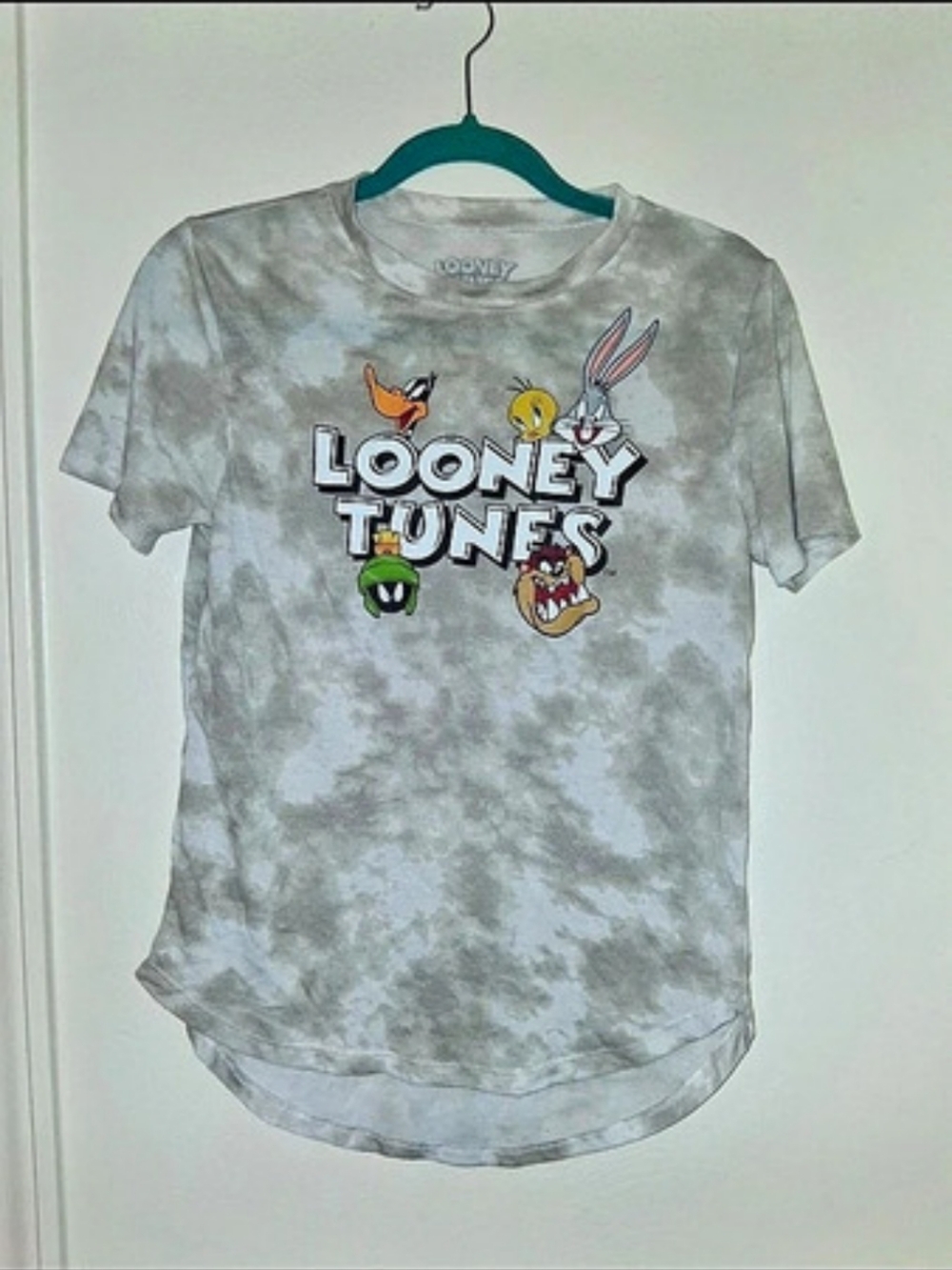 Looney Tunes Character Tie-Dye Graphic Tee